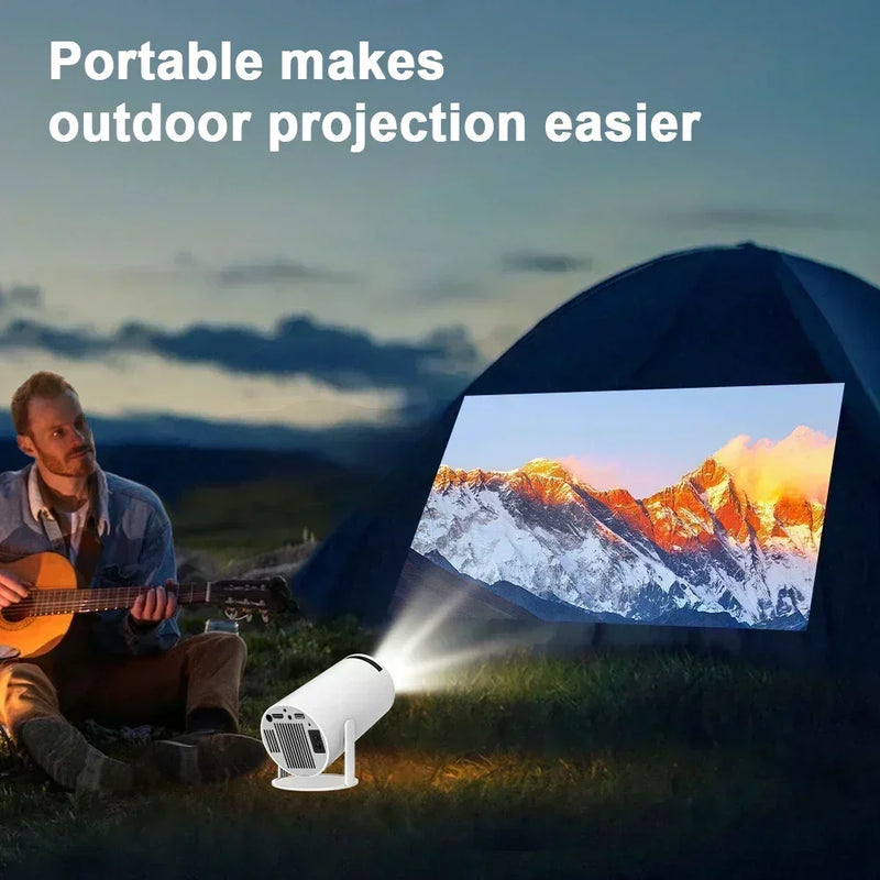 New 2024 4K Android ,Cinema Outdoor portable Projetor